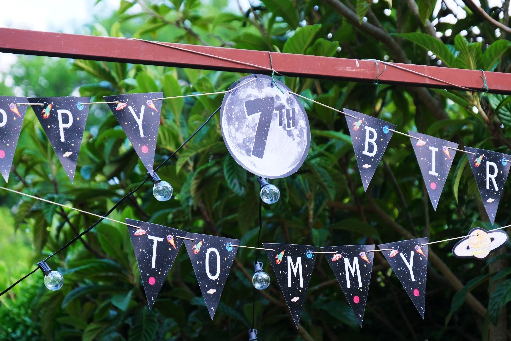 Tovaglia per feste spaziali, decorazioni spaziali per feste di compleanno,  decorazioni per feste, feste spaziali per bambini, -  Italia